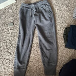 Under Armour Black Fleece-Lined Joggers
